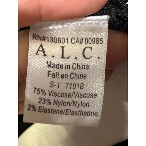 A.L.C. Striped Kane Dress Mini Sz Medium NWT Fit & Flare Colorblock Taylor Swift - Picture 13 of 14
